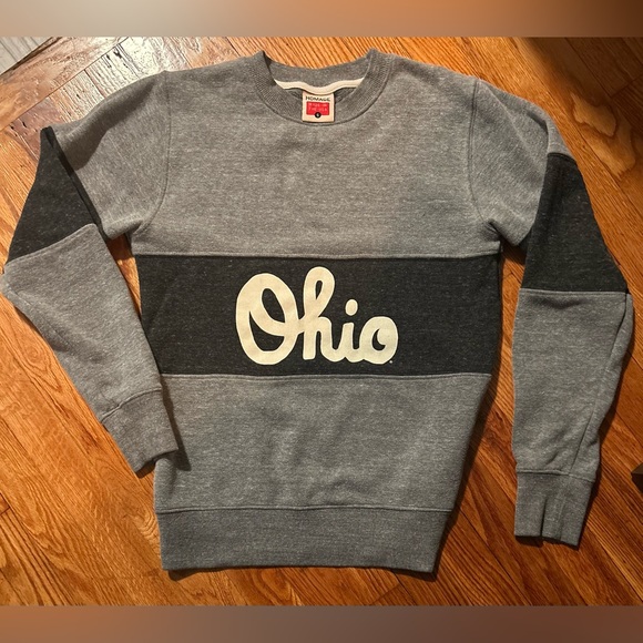HOMAGE Tops - HOMAGE Ohio Crewneck Sweatshirt